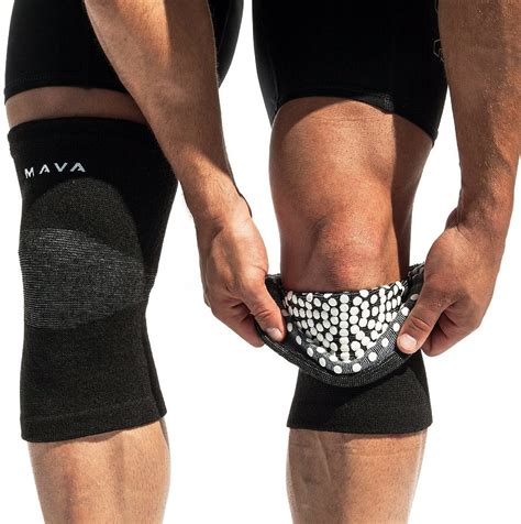 Offer your ankle the compression it needs after tiring days at work or hard workouts. . Mava knee sleeves